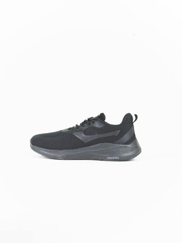 FirstWalk ART138 Men’s Running Shoes in Black– Lightweight and Cushioned