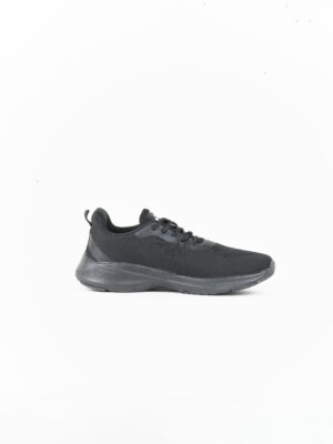 FirstWalk ART138 Men’s Running Shoes in Black-Lightweight and Cushioned