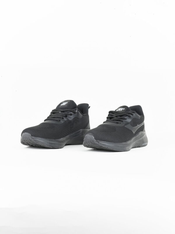 FirstWalk ART138 Men’s Running Shoes in Black– Lightweight and Cushioned