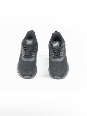 FirstWalk ART138 Men’s Running Shoes in Black– Lightweight and Cushioned