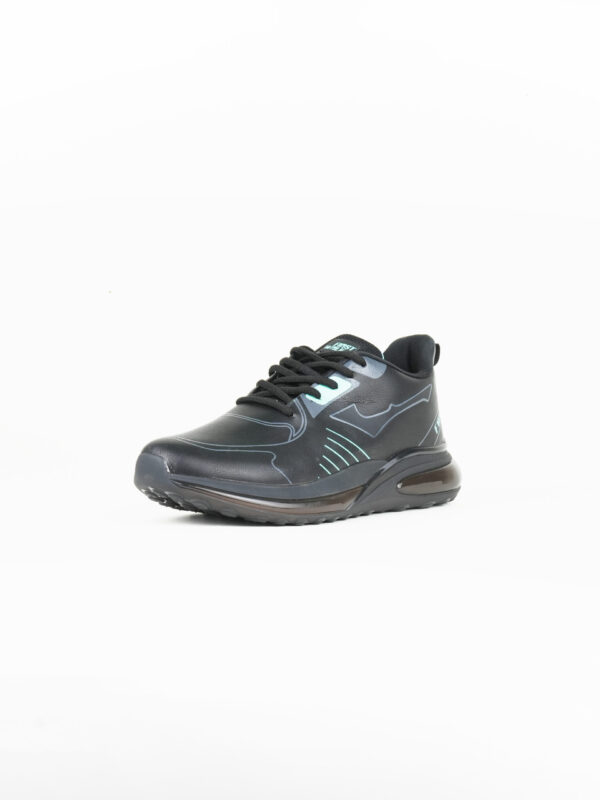 Alt Text FirstWalk ART144 Men’s Running Shoes in Black – Lightweight and Cushioned