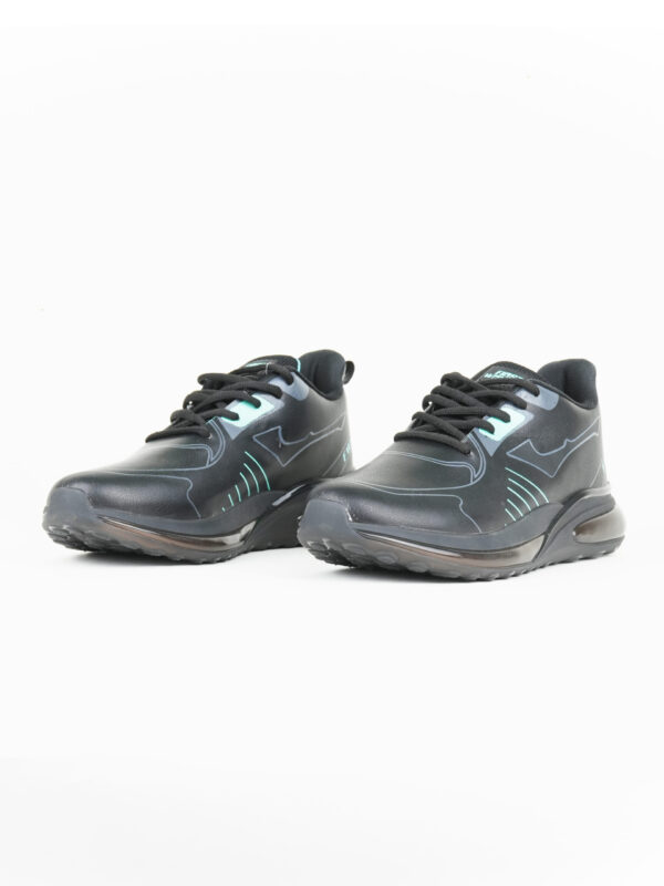 Alt Text FirstWalk ART144 Men’s Running Shoes in Black – Lightweight and Cushioned