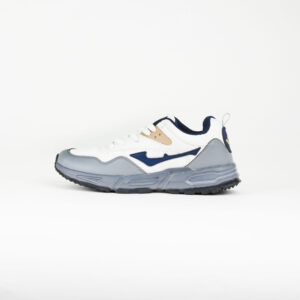 FirstWalk ART165 Men’s Shoes in White Grey – Lightweight, Breathable, Cushioned