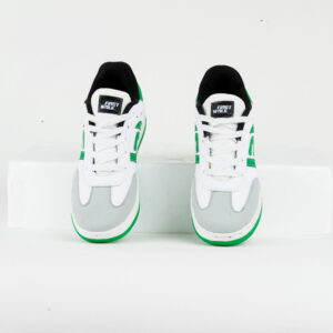 FirstWalk ART194 Samba Men’s Shoes in Green White – Breathable and Lightweight Casual Footwear