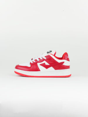 FirstWalk ART197 Men’s Sneakers in Red – Lightweight and Cushioned