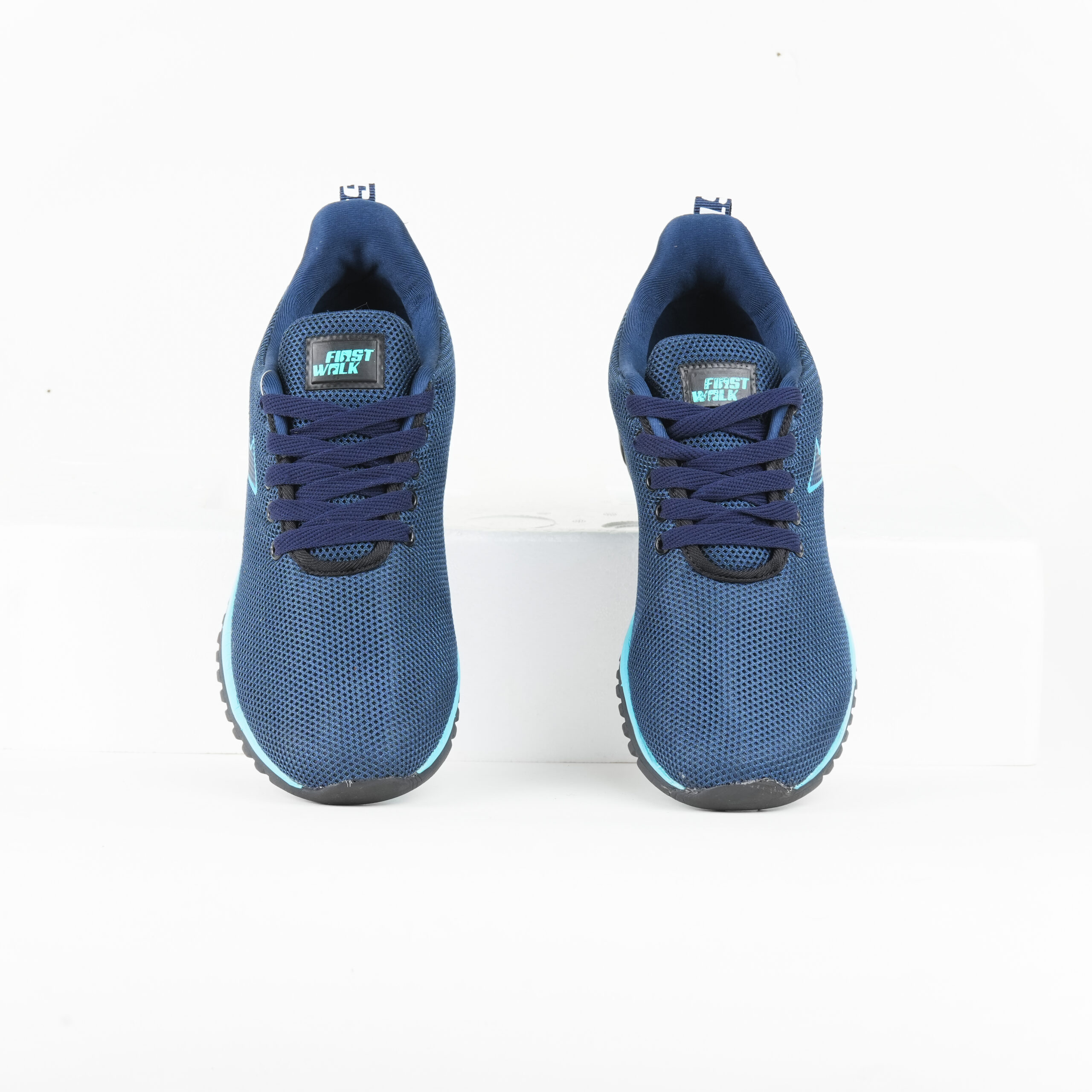 FirstWalk ART200 Blue Black Men’s Shoes – Lightweight, Cushioned Sports Sneakers for Men