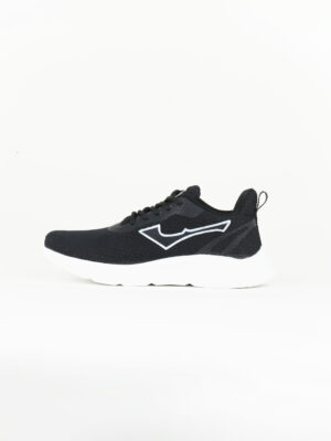 Firstwalk ART207 Men’s Running Shoes in Black White – Lightweight and Cushioned
