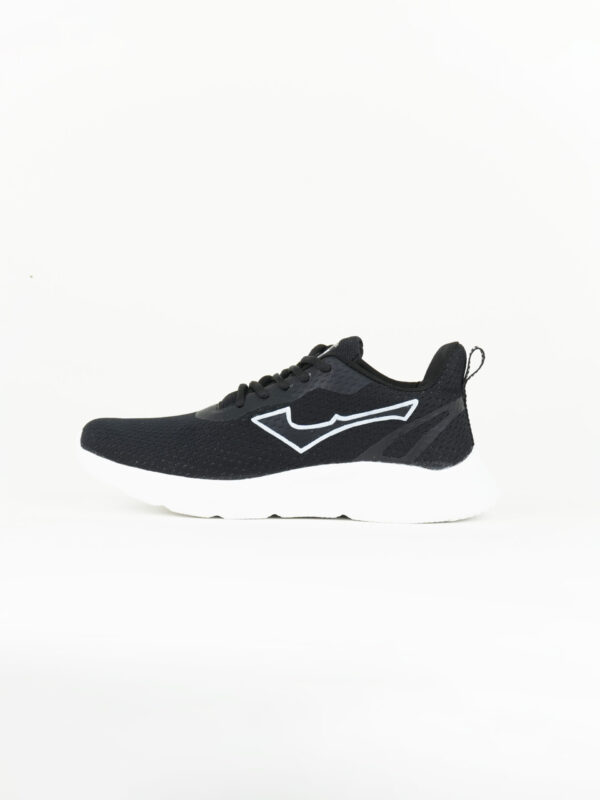 Firstwalk ART207 Men’s Running Shoes in Black White – Lightweight and Cushioned