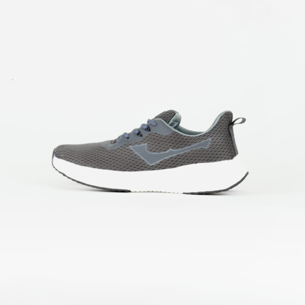 FirstWalk ART219 Men’s Running Shoes in Black White and Dark Grey White – Breathable & Cushioned