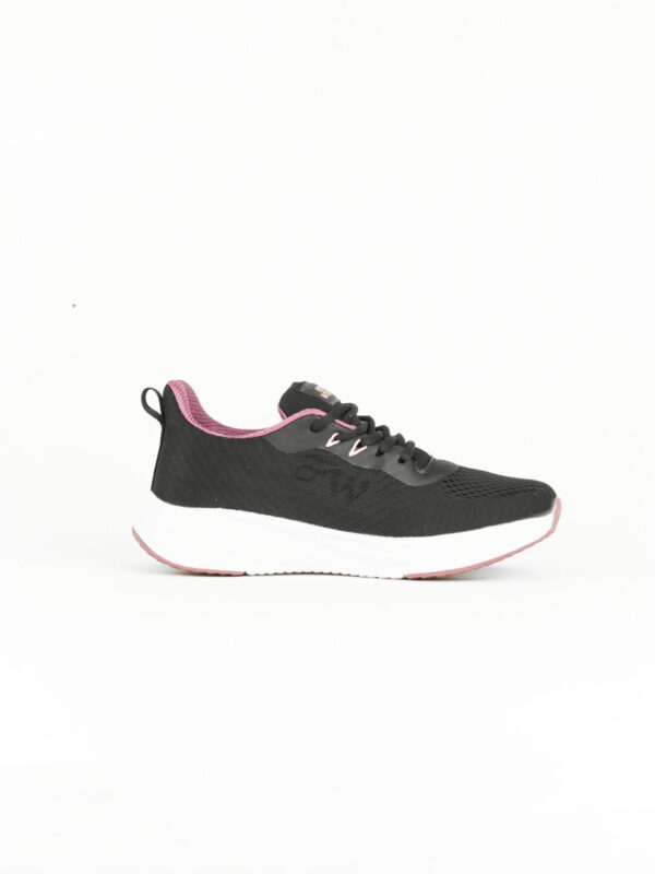 FirstWalk ART223 Women’s Running Shoes in Black – Lightweight and Cushioned