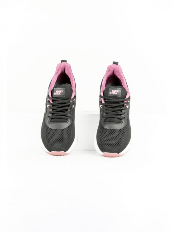 FirstWalk ART223 Women’s Running Shoes in Black – Lightweight and Cushioned