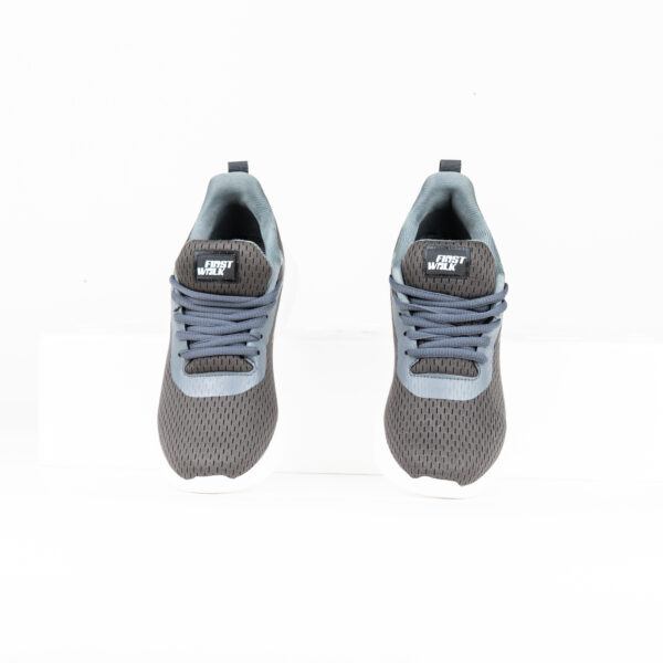 FirstWalk ART230 Women’s Slip-On Shoes in Dark Grey White