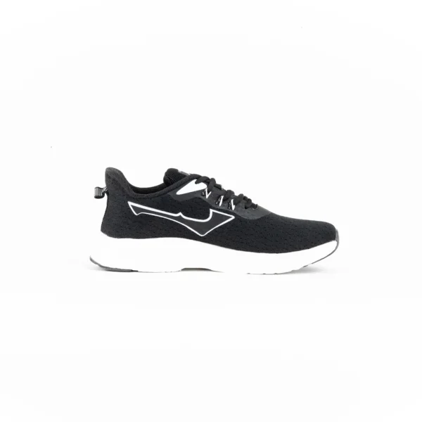 FirstWalk ART126 Women’s Running Shoes in Black – Breathable, Cushioned, and Lightweight.