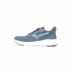 FirstWalk ART140 men’s Running Shoes in Grey White, – Lightweight, Cushioned & Breathable.