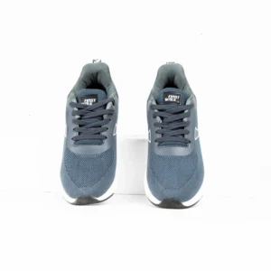 FirstWalk ART140 men’s Running Shoes in Grey White, – Lightweight, Cushioned & Breathable.
