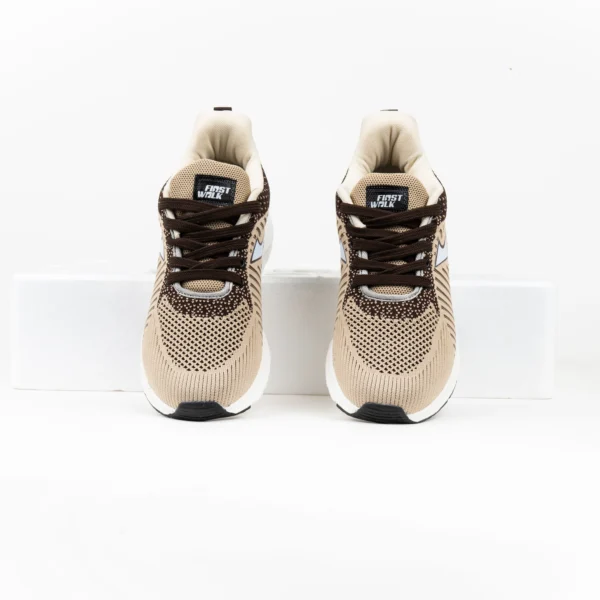 FirstWalk ART142 men’s Running Shoes in Blue White – Breathable, Cushioned & Lightweight.