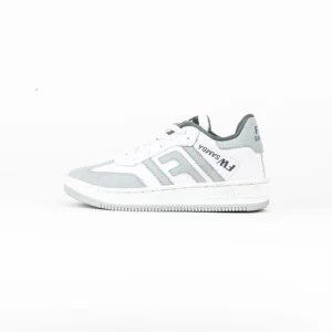 FirstWalk ART194 Men’s Running Shoes in Grey White – Lightweight, Cushioned & Breathable.