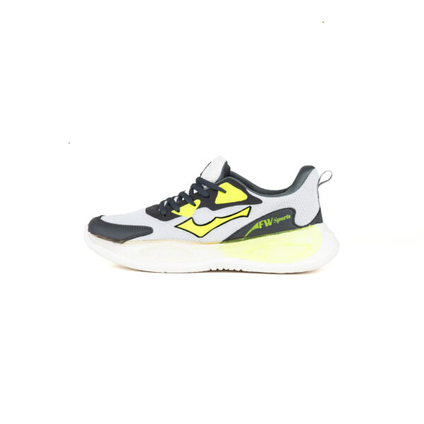 FirstWalk ART198 Men’s Running Shoes in Parrot – Lightweight, Cushioned & Breathable.