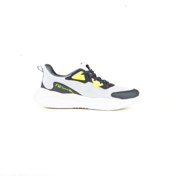 FirstWalk ART198 Men’s Running Shoes in Parrot – Lightweight, Cushioned & Breathable.