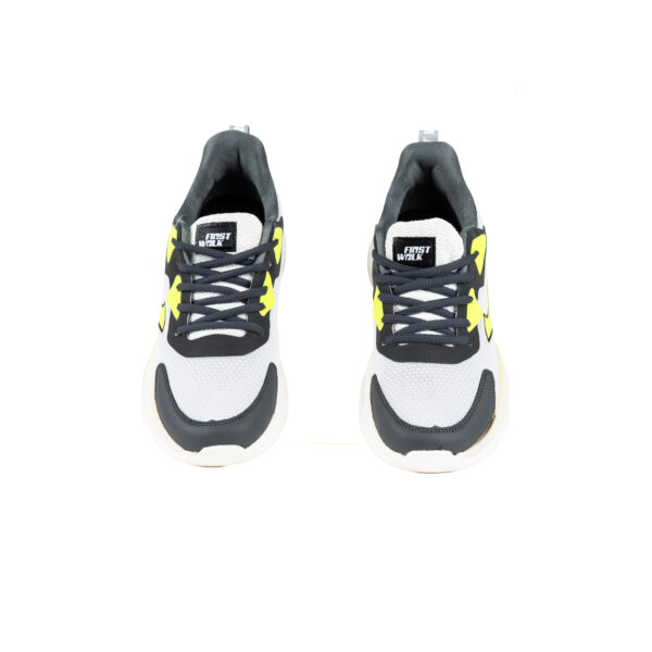 FirstWalk ART198 Men’s Running Shoes in Parrot – Lightweight, Cushioned & Breathable.