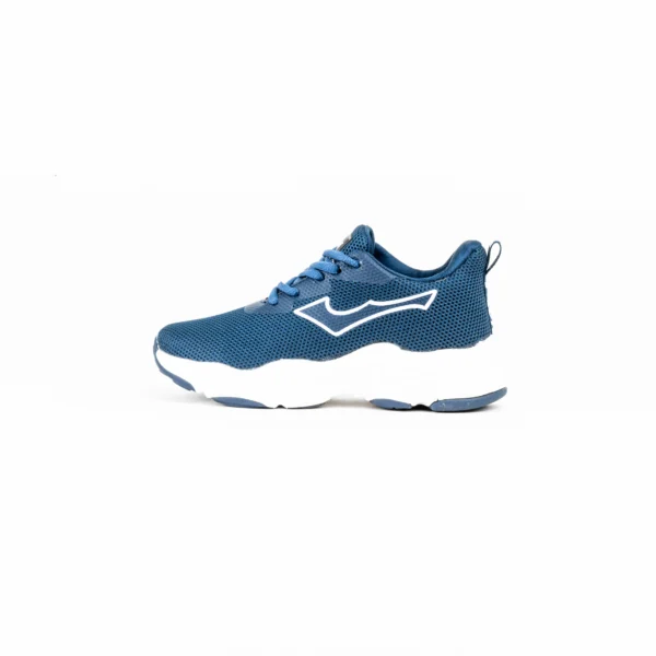 FirstWalk ART199 Kids' Running Shoes in Grey and Blue – Lightweight, Cushioned & Breathable.