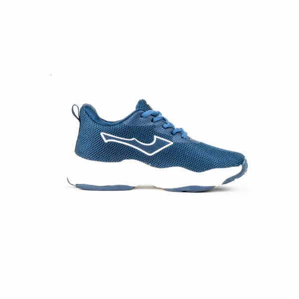 FirstWalk ART199 Kids' Running Shoes in Grey and Blue – Lightweight, Cushioned & Breathable.