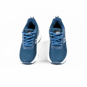 FirstWalk ART199 Kids' Running Shoes in Grey and Blue – Lightweight, Cushioned & Breathable.